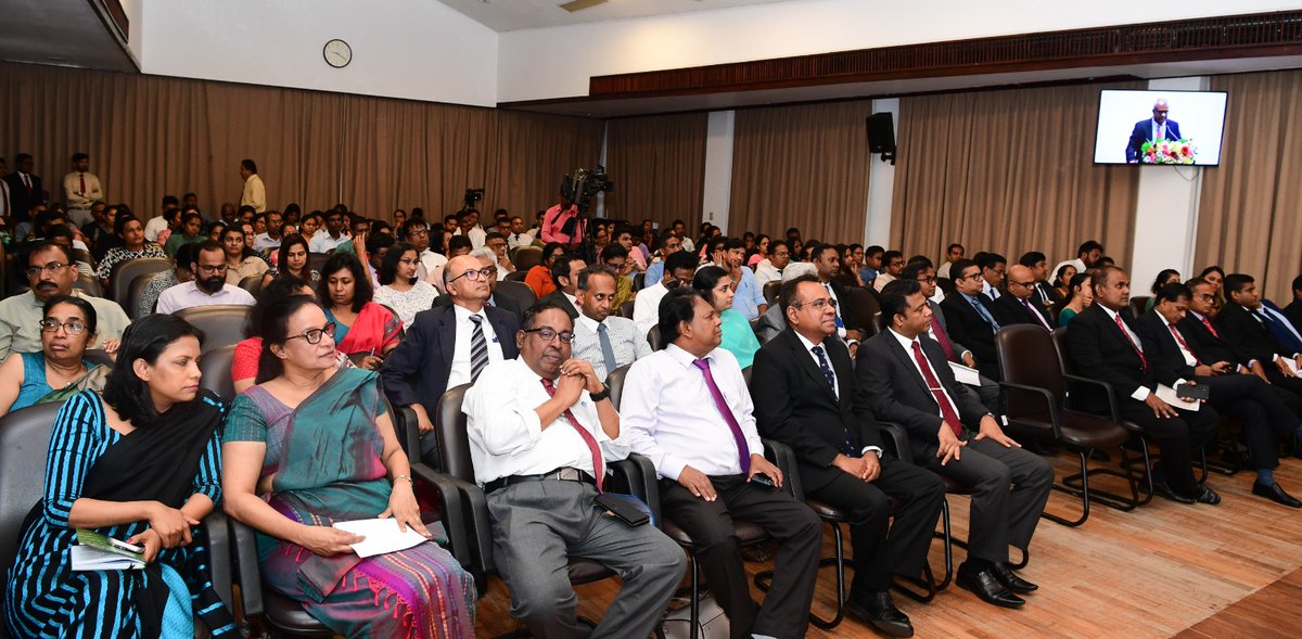Attended the inauguration of Certificate Courses for Grade Medical Officers, organized by the Ministry of Health. This program will enhance the skills of doctors in govt hospitals &amp; expand nationwide.