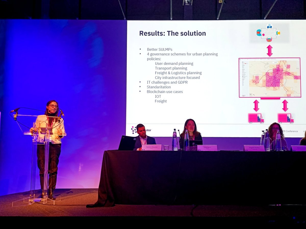SENATOR (@senatorproject) on Twitter photo 🚚 The #SenatorProject shared results at the <a href="/RTRConference/">RTRconference</a>!
📦 <a href="/angela_nunez_g/">angela nuñez glez</a> from <a href="/Correos/">Correos</a> highlighted #UrbanLogistics optimization, data-driven freight management, & sustainable last-mile delivery.
🔗 Learn more: senatorproject.eu/news-and-event…
#SmartMobility #RTR2025 🚚 The #SenatorProject shared results at the <a href="/RTRConference/">RTRconference</a>!
📦 <a href="/angela_nunez_g/">angela nuñez glez</a> from <a href="/Correos/">Correos</a> highlighted #UrbanLogistics optimization, data-driven freight management, & sustainable last-mile delivery.
🔗 Learn more: senatorproject.eu/news-and-event…
#SmartMobility #RTR2025