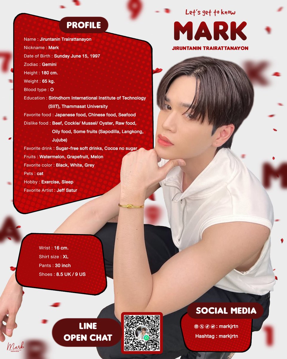 જ⁀➴ Markjrtn’s Profile Website

ชวนทุกคนมาทำความรู้จัก “มาร์ค จิรันธนิน” ผ่านเว็บไซต์ที่รวบรวมข้อมูลและผลงานของมาร์คไปด้วยกัน✨

Let’s get to know <a href="/Markjrtn/">คุณไป๋</a> 
🌐 markjrtn.carrd.co

#markjrtn