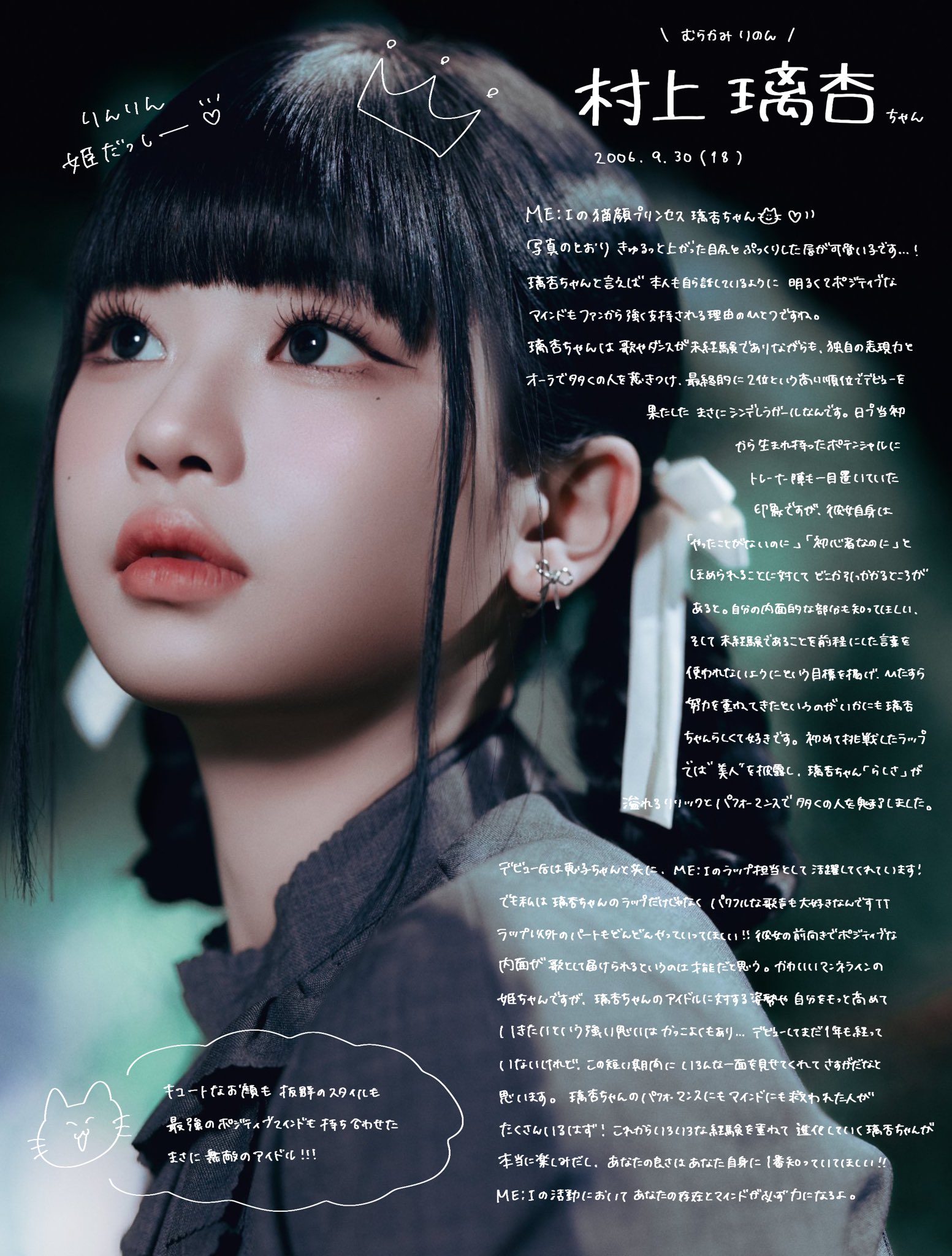 ME:I MUSE 村上璃杏（ME:I MUSE 村上璃杏 初回A）