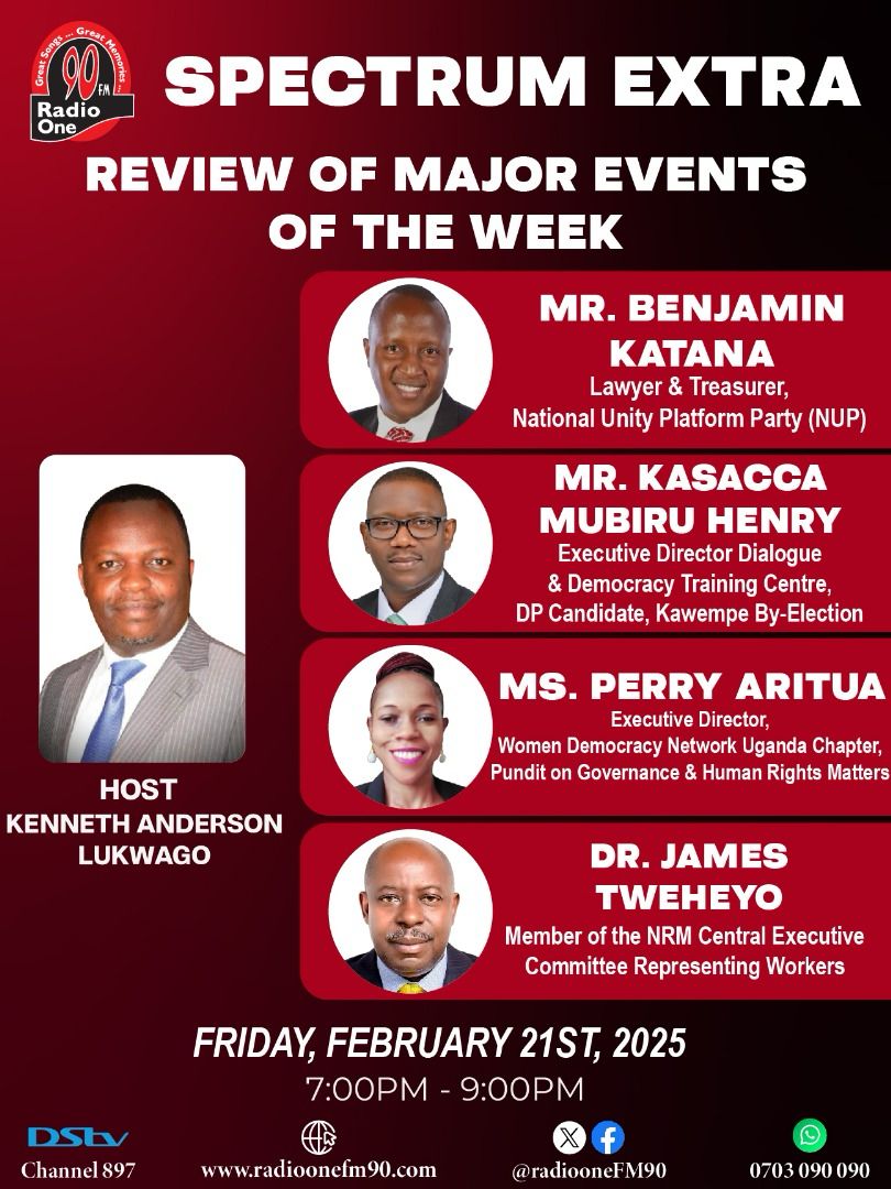 Nawulideyo abagamba nti "amanyi oluzuungu?", abataasoma mutumalira ebiseera.. tune in this Friday at 90fm Radio One starting at 7pm and listen to Kawempe North's next Member of Parliament  - Kasacca Henry Mubiru.