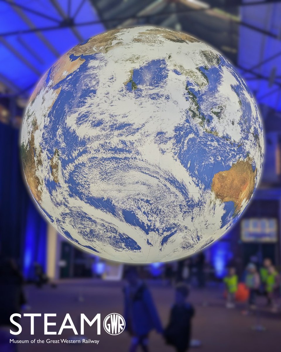 🌍Have you seen GAIA at #STEAMMuseum yet?
Thanks to the #FestivalOfTomorrow you can experience Gaia a breathtaking, free installation of planet Earth by Luke Jerram.
Measuring 6 metres wide and featuring detailed #NASA imagery.
Don’t miss out &amp; witness this incredible sight!