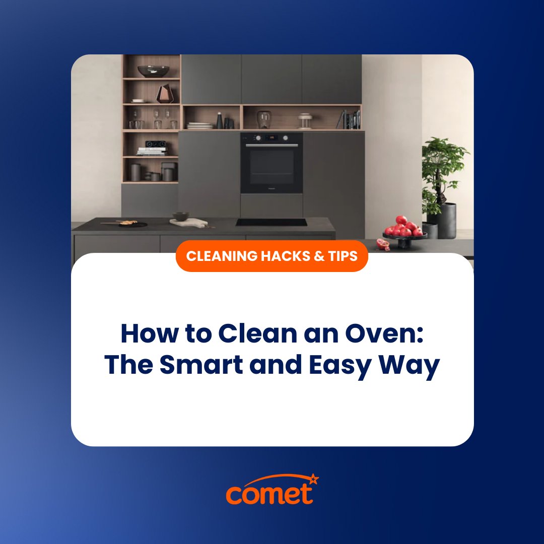 An oven that cleans itself? We wish. 😅🔥 

But don’t worry, getting yours sparkling again is easier than you think!

Here’s the easy way to do it: comet.co.uk/blogs/advice-a…

#cometisback #ovencleaning #homehacks #kitchentips