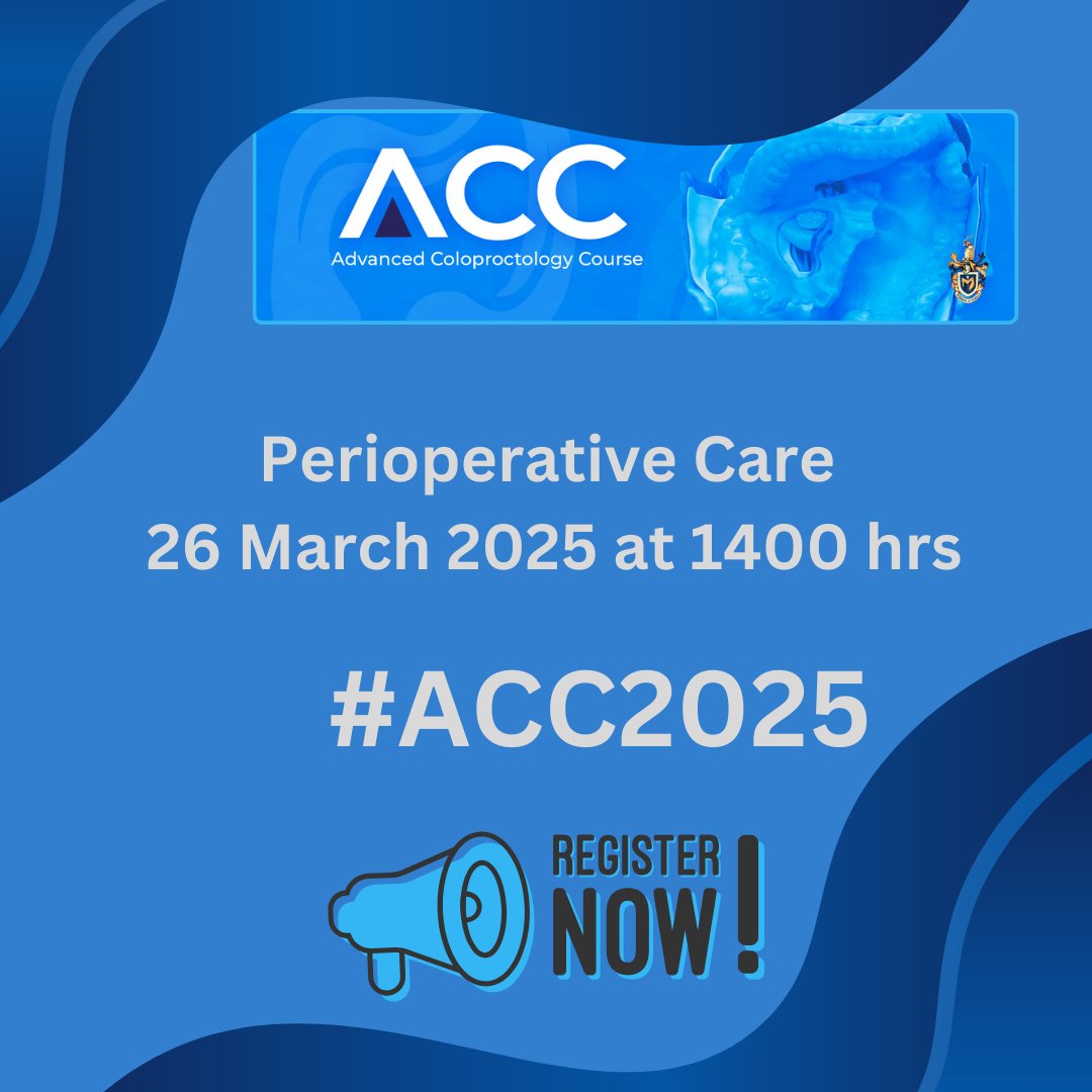 @ACPGBI (@acpgbi) on Twitter photo #ACC2025! Join us on 26 Mar for the Perioperative Care session with an exciting array of topics featuring a stellar faculty: <a href="/laptan1/">tan arulampalam</a> <a href="/EMBurns2017/">Elaine Burns</a> <a href="/wannabehawkeye/">Matt Lee</a> <a href="/susanmoug/">susan moug</a> <a href="/AngiePerrin2/">Angie Perrin💙</a> <a href="/BrennanSurgeon/">Peter Brennan</a>
Don't miss this chance to elevate your practice!
👉bit.ly/ACC_2025 #ACC2025! Join us on 26 Mar for the Perioperative Care session with an exciting array of topics featuring a stellar faculty: <a href="/laptan1/">tan arulampalam</a> <a href="/EMBurns2017/">Elaine Burns</a> <a href="/wannabehawkeye/">Matt Lee</a> <a href="/susanmoug/">susan moug</a> <a href="/AngiePerrin2/">Angie Perrin💙</a> <a href="/BrennanSurgeon/">Peter Brennan</a>
Don't miss this chance to elevate your practice!
👉bit.ly/ACC_2025