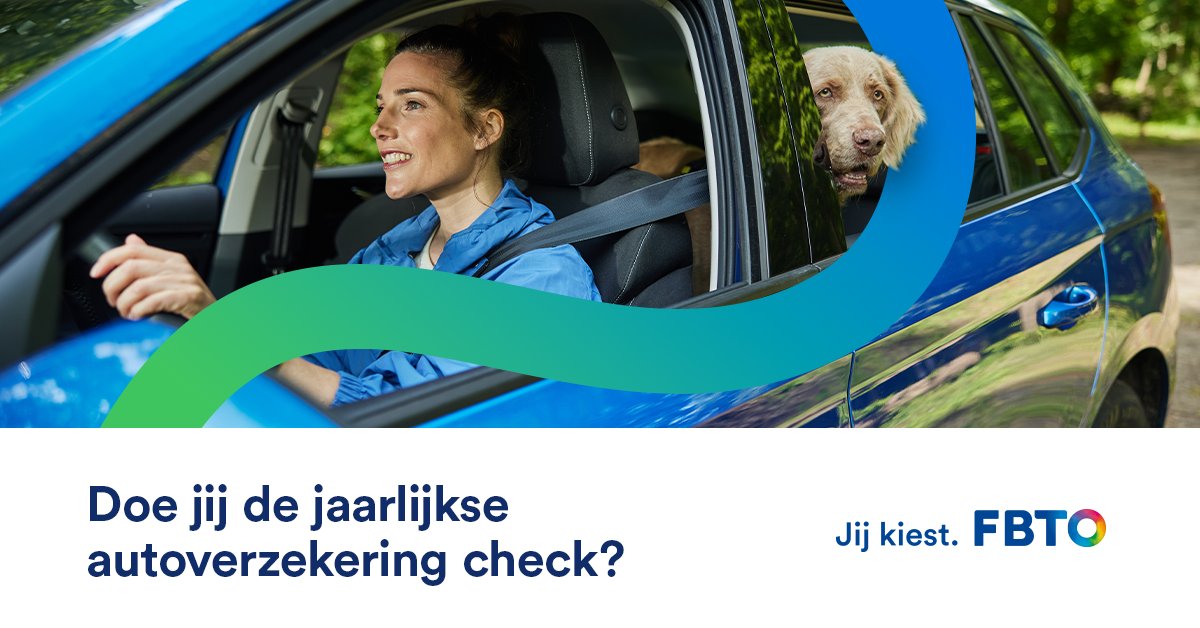 Geld besparen? Tijd voor de jaarlijkse #autoverzekering #check. En het mooie van de FBTO Autoverzekering… Die verander je wanneer jij wilt! 🚗 bit.ly/check_je_autov…