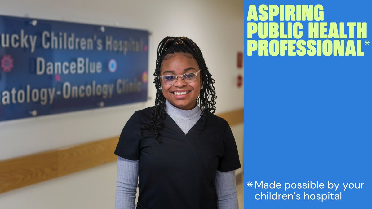 Children's Hospital Association (@hospitals4kids) on Twitter photo Receiving enzyme treatments at <a href="/KCHKids/">Kentucky Children's</a> since she was two, Treasure has grown up alongside nurses who motivated her career aspirations. Today, Treasure is interning at the hospital and plans to study public health!
For more #MomentsMadePossible: bit.ly/4gHMOuT Receiving enzyme treatments at <a href="/KCHKids/">Kentucky Children's</a> since she was two, Treasure has grown up alongside nurses who motivated her career aspirations. Today, Treasure is interning at the hospital and plans to study public health!
For more #MomentsMadePossible: bit.ly/4gHMOuT