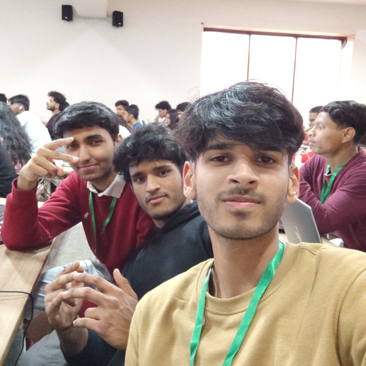 codezilla134's tweet image. Team Codezilla on the grind for Hackathon #Hackkrmu 
Team codezilla is working on a project involving Artificial intelligence and Deep Learning Model along with a touch Block chain technology to provide better medical tourism facility to humankind.