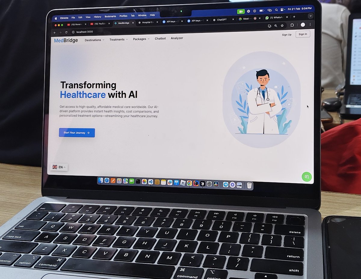 codezilla134's tweet image. Team Codezilla on the grind for Hackathon #Hackkrmu 
Team codezilla is working on a project involving Artificial intelligence and Deep Learning Model along with a touch Block chain technology to provide better medical tourism facility to humankind.