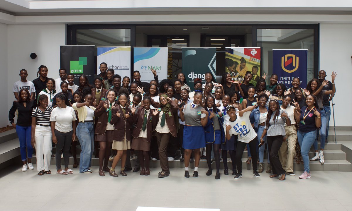 PyladiesNamibia's tweet photo. #DjangoNamibia #WomenInTech https://t.co/TCrL2Lh5qX