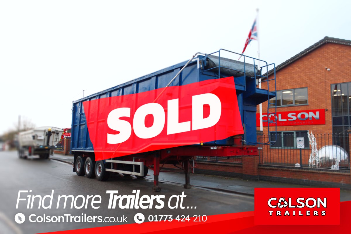 📢 Trailer SOLD 📢

This '08 BMI Scrap Tipper has hit the road - but don’t worry, we’ve got plenty more stock Online!

Browse our New &amp; Used tippers, from bulk to halfpipe.
Call. Order. Make it yours... 🚛💨

🌐 colsontrailers.co.uk
☎️ 01773 424 210

 #Tipper #HeavyDuty #Stock