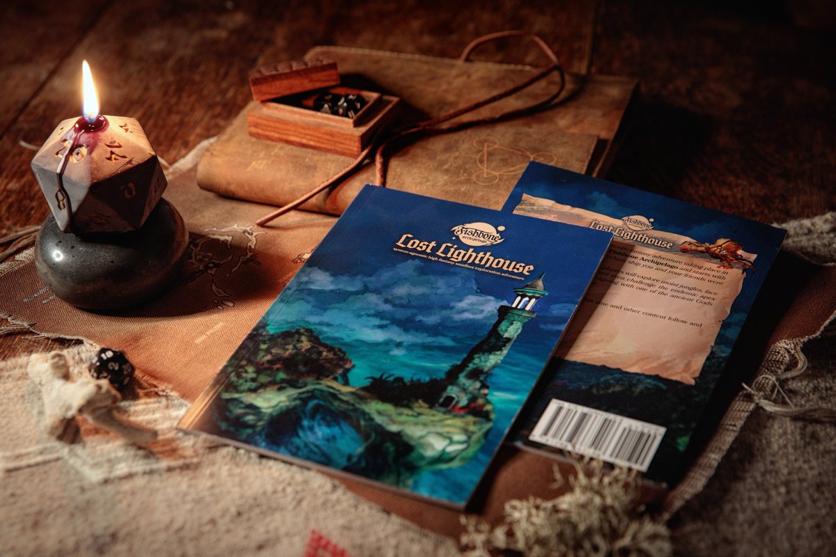 It is absolutely wild to me, that @criticalrole right now features a shipwreck story and a prison break story! #Critters who want to explore those #TTRPG adventure archetypes for themselves - I invite you to explore my Fishbone Archipelago!

kickstarter.com/projects/sands…