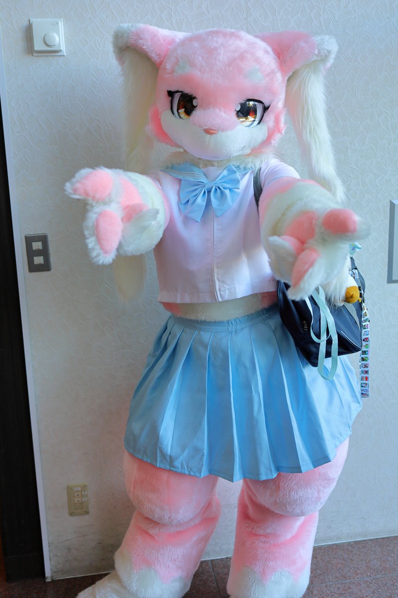 フロンちゃん🎀
<a href="/freon_ribbon/">⋈*.フロン⋈*.</a>
#FursuitFriday 
#JMoF2025