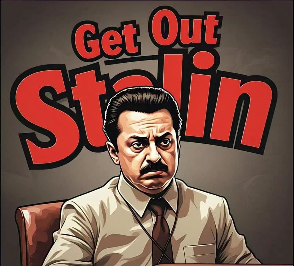 #GetOutStalin