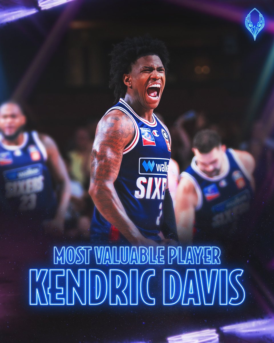 Adelaide 36ers (@adelaide36ers) on Twitter photo 24/25 MVP 🏆
A huge congratulations to <a href="/150__KD/">Kendric Davis</a> who is our Mark Davis MVP award winner! 👏
#WeAreSixers 24/25 MVP 🏆
A huge congratulations to <a href="/150__KD/">Kendric Davis</a> who is our Mark Davis MVP award winner! 👏
#WeAreSixers