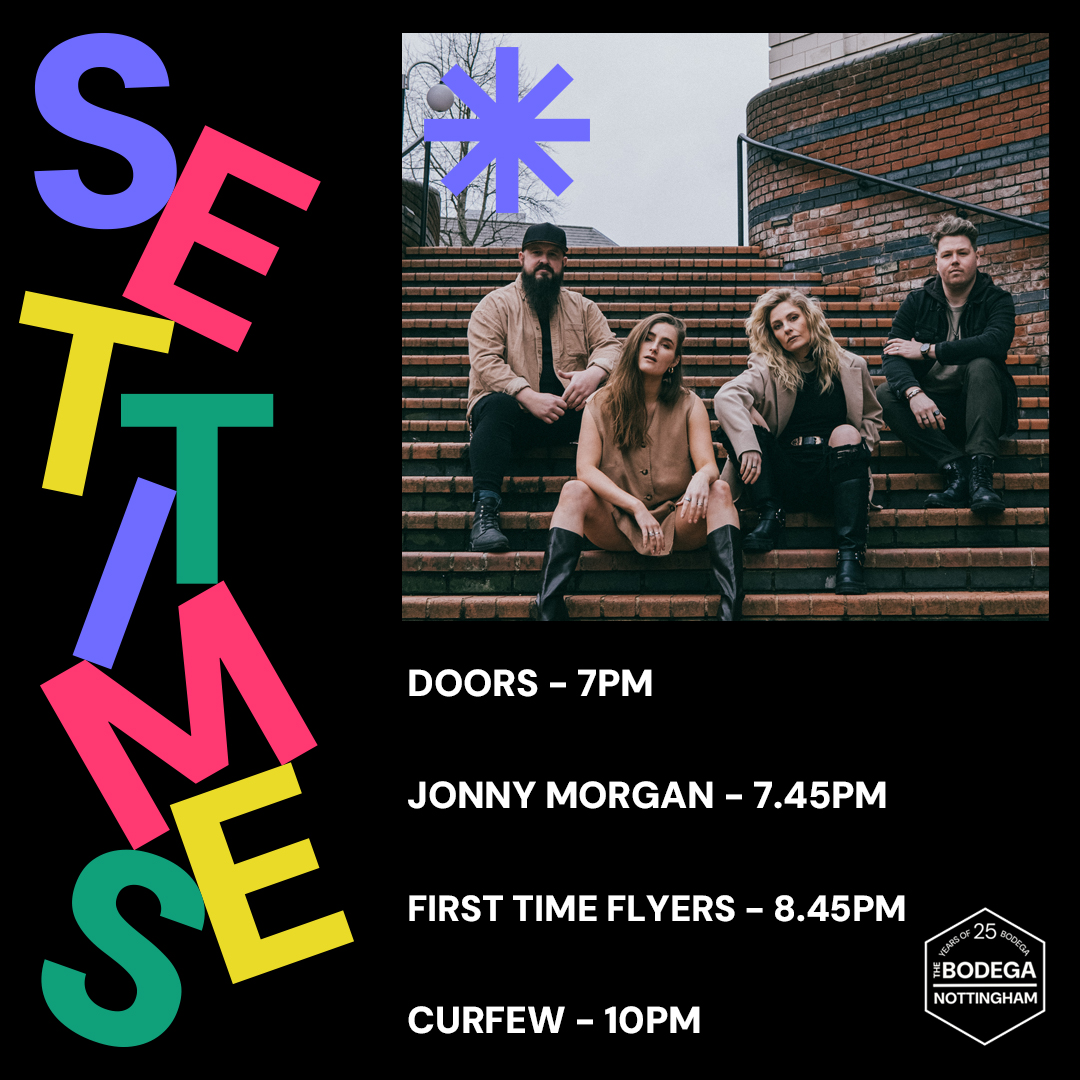 The Bodega (@bodeganotts) on Twitter photo SET TIMES
We've got Radio 2 favourites, country four-piece <a href="/firsttimeflyers/">FIRST TIME FLYERS</a> in the house tonight along with <a href="/iamjonnymorgan/">jonnymorganmusic</a>. Handful of tickets left on the door! 🎟️
Got another Shameless Saturday afterwards with the assistance of the divine Alpine Pizza Co from the open too! SET TIMES
We've got Radio 2 favourites, country four-piece <a href="/firsttimeflyers/">FIRST TIME FLYERS</a> in the house tonight along with <a href="/iamjonnymorgan/">jonnymorganmusic</a>. Handful of tickets left on the door! 🎟️
Got another Shameless Saturday afterwards with the assistance of the divine Alpine Pizza Co from the open too!