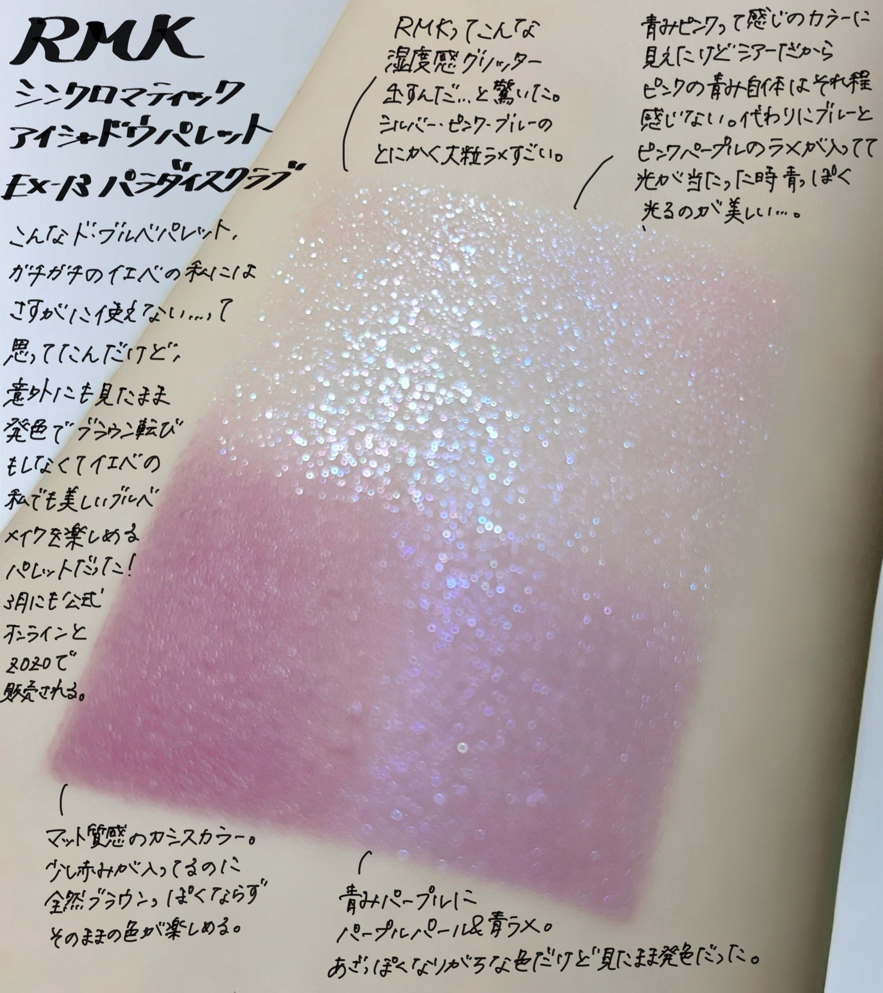 RMK シンクロマティックアイシャドウパレットEX13 パラダイスクラブ RMK シンクロマティック アイシャドウパレット EX-13 パラダイス