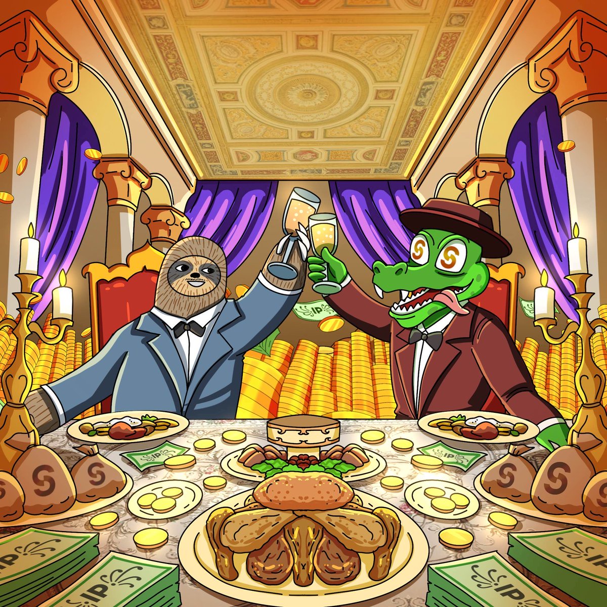 ꧁CRIPS… IS… SO… LAZY…꧂ 

We're happy to welcome all Sloths Holders from the <a href="/CelestineSloths/">CelestineSloths</a> family to the swamps! 

Join our Discord and claim your…👀