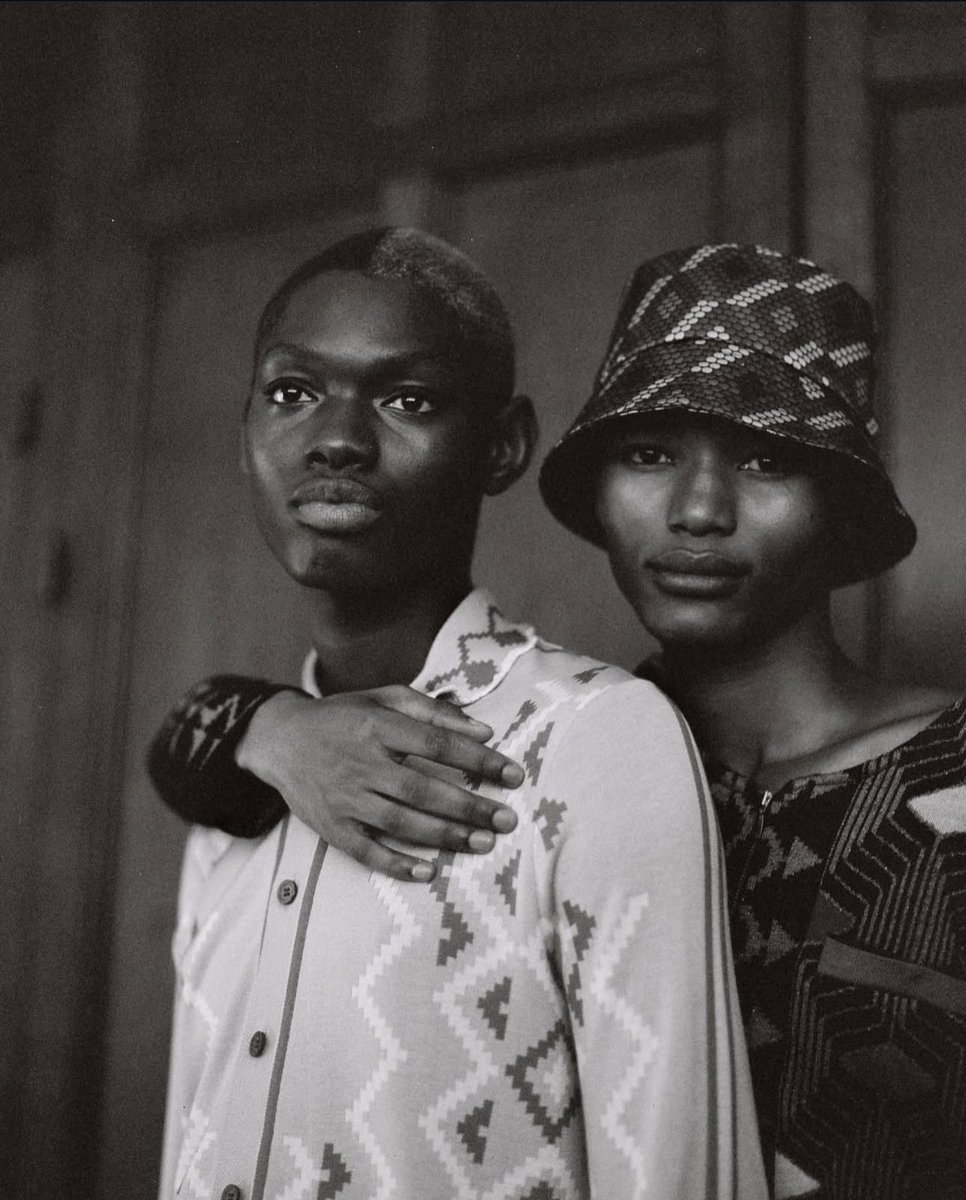 denetric_malope's tweet photo. Malope brothers in Maxhosa by @LadumaNgxokolo https://t.co/IRQ0r7zV6M