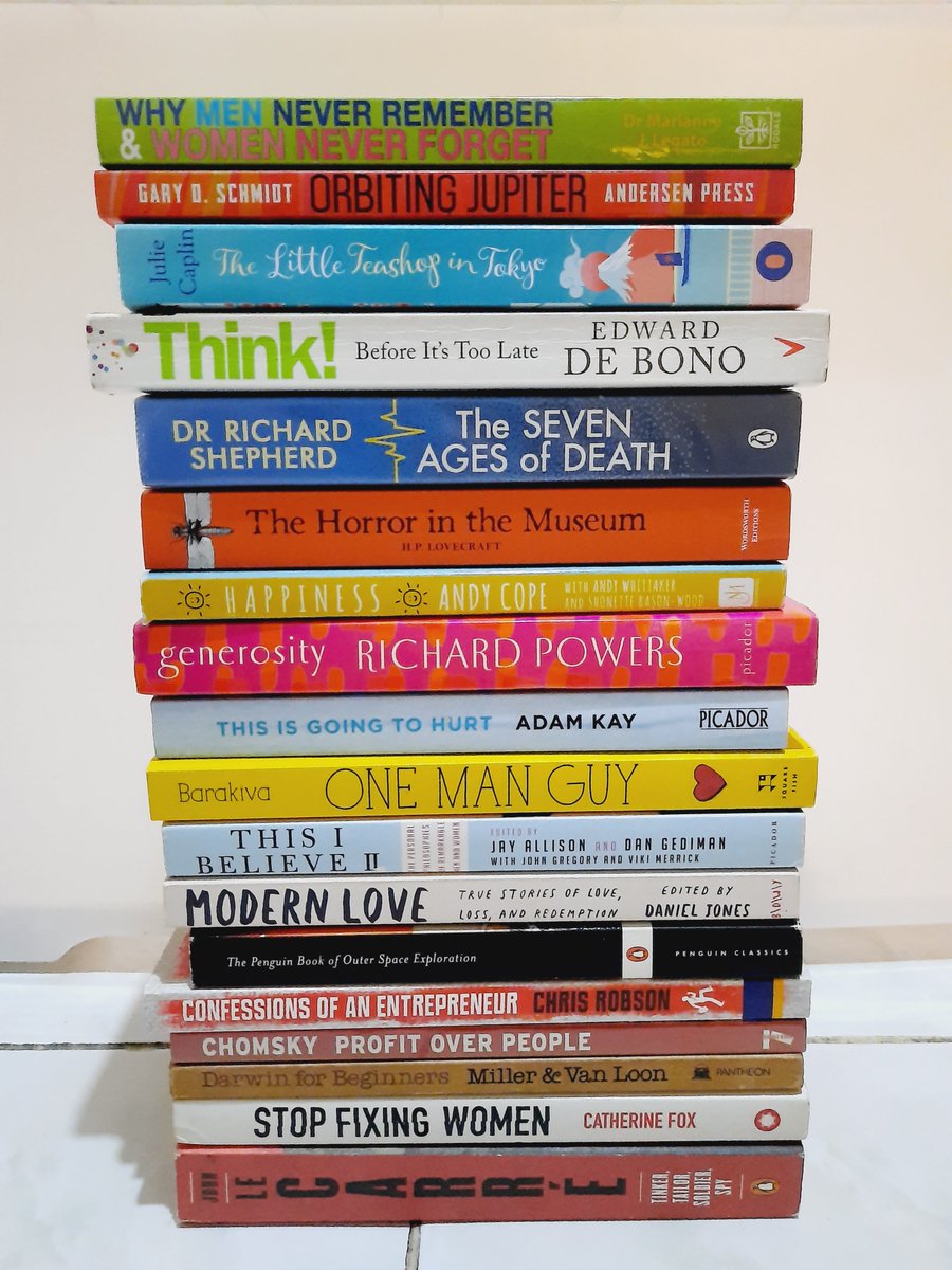 mhdiskdr's tweet image. hello, please help RT
aku mau menjual buku2 koleksiku. semua buku dijamin ori dan kondisinya masih bagus2. kalau ada yg tertarik atau mau tanya2 bisa dm atau reply aku ya for more details. pengiriman dari tangerang. thank you.