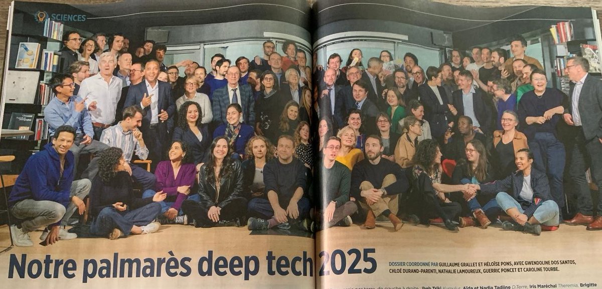 Nicolas Gauville (@nicolasgauville) on Twitter photo Je suis très heureux de faire partie des 100 inventeurs 2025 du palmarès Le Point !
<a href="/VirtualSocietyG/">VirtualSociety FR</a> fait partie des projets qui "changent nos vies" ! Un superbe honneur d'avoir été sélectionné par un prestigieux jury, composé de prix Nobel, Prix Turing, capitaines d'industrie.. Je suis très heureux de faire partie des 100 inventeurs 2025 du palmarès Le Point !
<a href="/VirtualSocietyG/">VirtualSociety FR</a> fait partie des projets qui "changent nos vies" ! Un superbe honneur d'avoir été sélectionné par un prestigieux jury, composé de prix Nobel, Prix Turing, capitaines d'industrie..