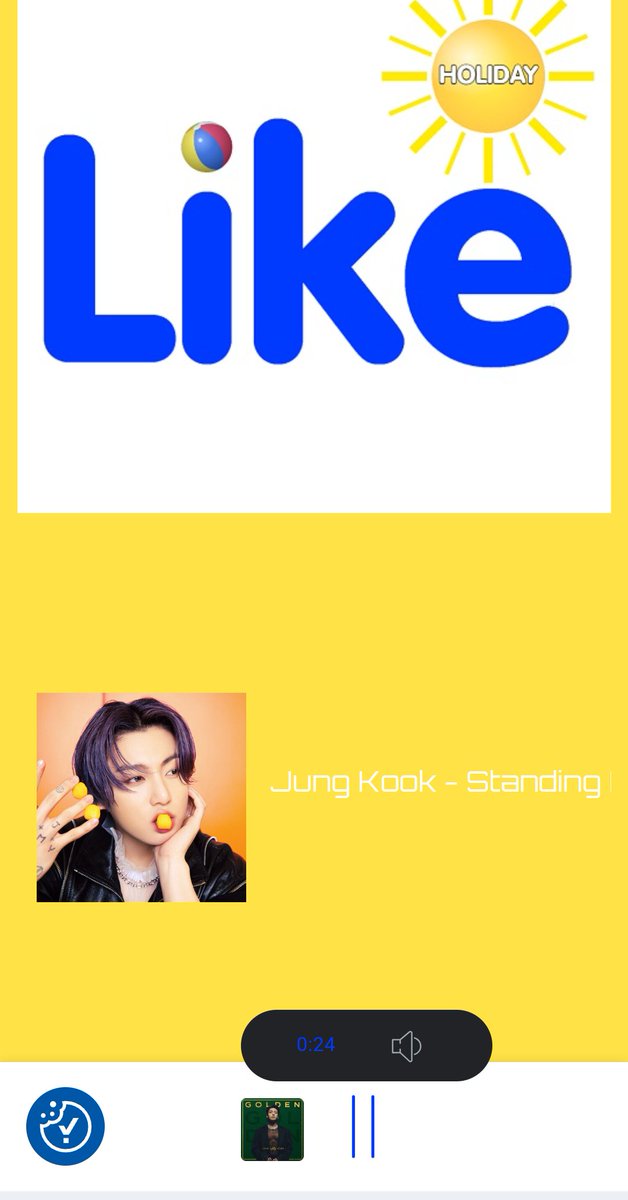 I'm listening to #StandingNextToYou by #Jungkook on <a href="/LikeRadioWorld/">Like Radio World</a>. Thank you so much for playing it❤️