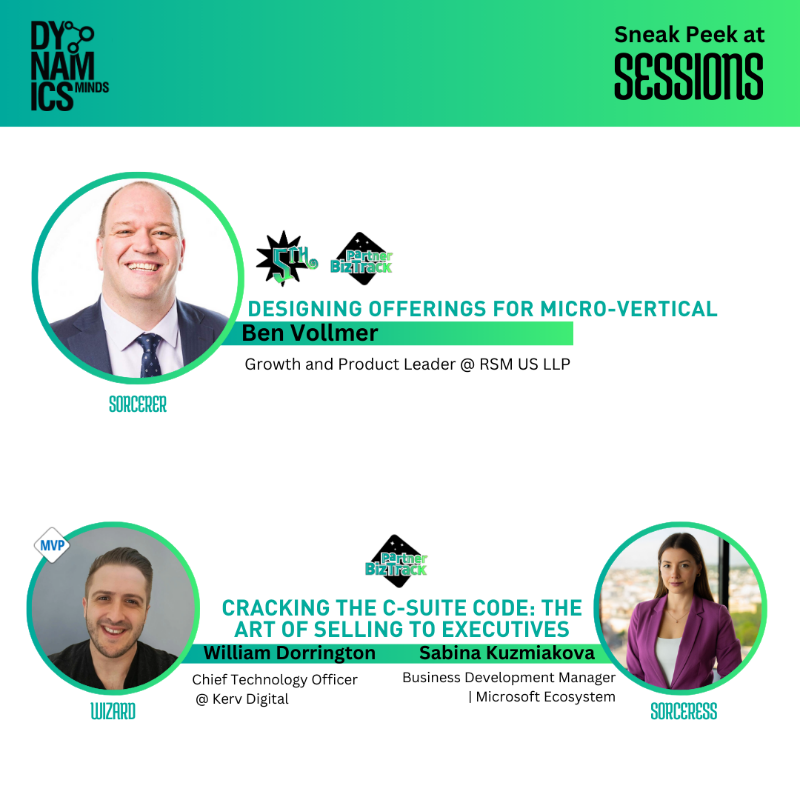 dynamicsminds's tweet photo. 📣 We prepared yet another glimpse into selected sessions that our amazing #D365 and #PowerPlatform experts will present at #DynamicsMinds in May 2025 in Portorož, Slovenia! ✨🎤 

Check out the new batch! 🤩 

#MSDyn365 #MicrosoftDynamics #D365 #D365CE #D365FO #D365BC