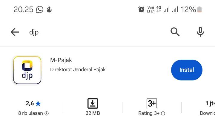 Halo <a href="/KemenkeuRI/">#UangKita</a> <a href="/kring_pajak/">#PajakKitaUntukKita</a> <a href="/DitjenPajakRI/">#PajakKitaUntukKita</a> apa ini aplikasi resmi lembaga yg dimaksud?