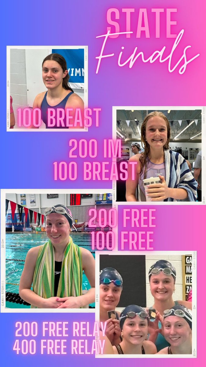 School is back in session, but these studs are missing—congrats to Ali, Lo, Ave, &amp; A as they compete later this morning in Class 2 State Finals @ St Peter’s Rec-Plex!