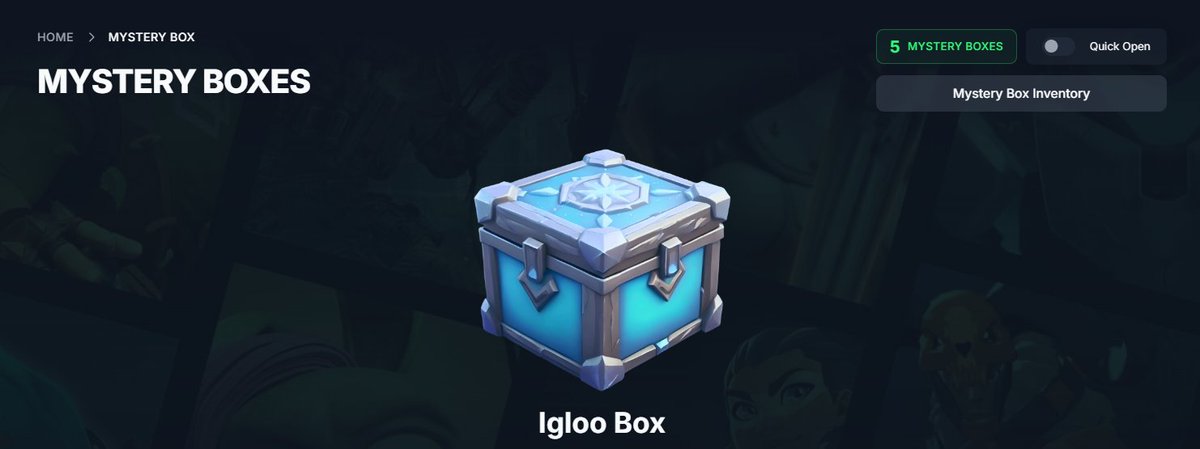 Gm fam☀️

@GAM3Sgg_ Mystery Boxes etkinliği başladı ve bende de 5 kutu var. Bu kutuları video ile açıcam ve çıkanları etkileşim verenlere hediye edeceğim🎁

Kutularda neler var?

🔸 Lilpudgy NFT, Mypet NFT, Today NFT, Nakit ve daha bir çok ödül.

Kutu almak isterseniz de linki