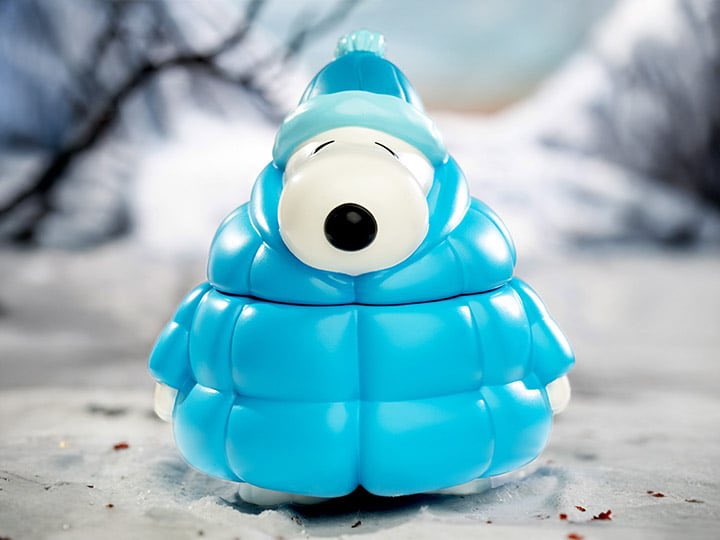 Peanuts FUN! FUN! Puffy Coat Snoopy Figure 海外メーカー『SUPER7