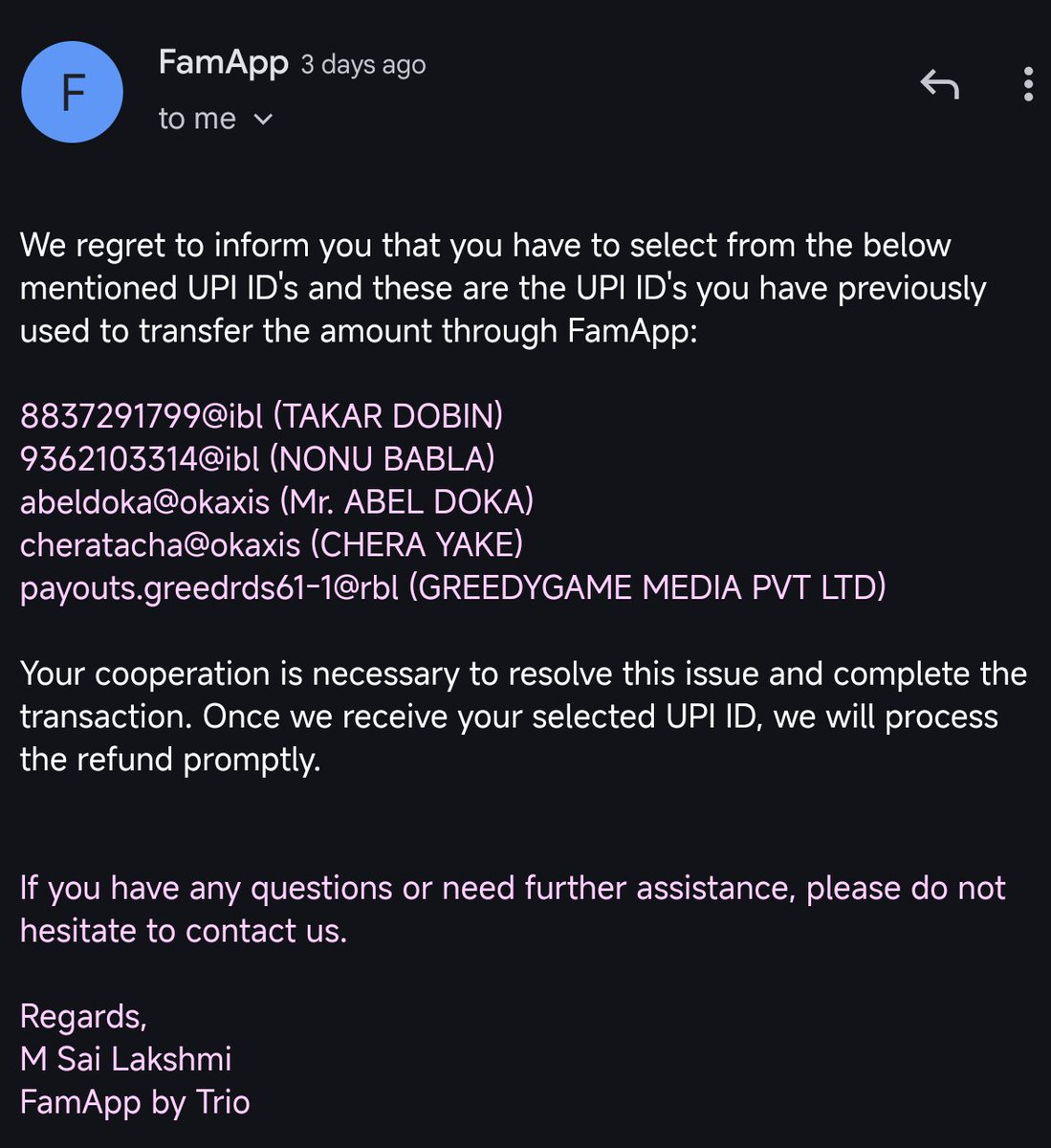 Sangha John tweet media