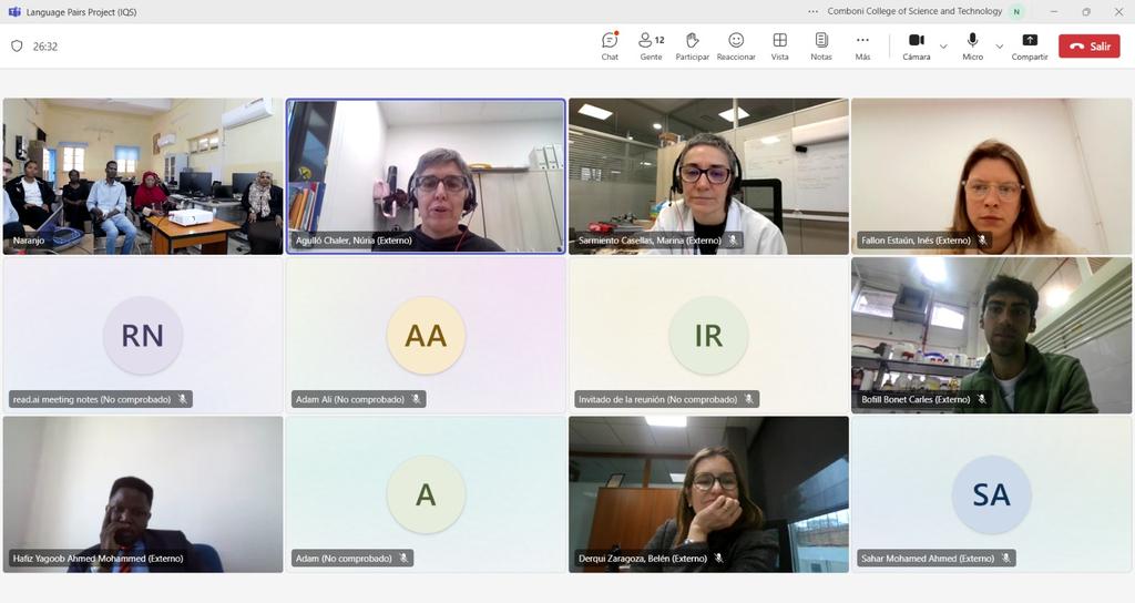 Last 12 February, 20 staff members of CCST  and Ramon Llull University (Barcelona) met to organize the linguistic pairs that will match them with the aim to broaden their respective cultural horizons, to learn to look at the world from the other's perspective.