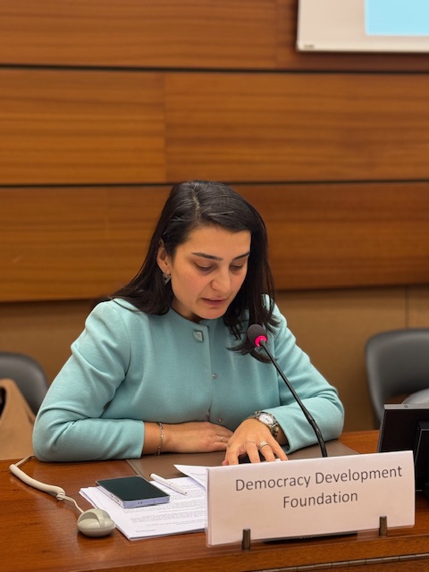 UPR Info (@uprinfo) on Twitter photo #PS49 <a href="/TatevikKhach/">Tatevik Khachatryan</a> spoke about #Torture and #AccesstoJustice in 🇦🇲. They suggested amending the legislation to ensure permanent audio-visual recording in the police departments and publicizing the concluding parts of integrity checks for judges, prosecutors and investigators #PS49 <a href="/TatevikKhach/">Tatevik Khachatryan</a> spoke about #Torture and #AccesstoJustice in 🇦🇲. They suggested amending the legislation to ensure permanent audio-visual recording in the police departments and publicizing the concluding parts of integrity checks for judges, prosecutors and investigators