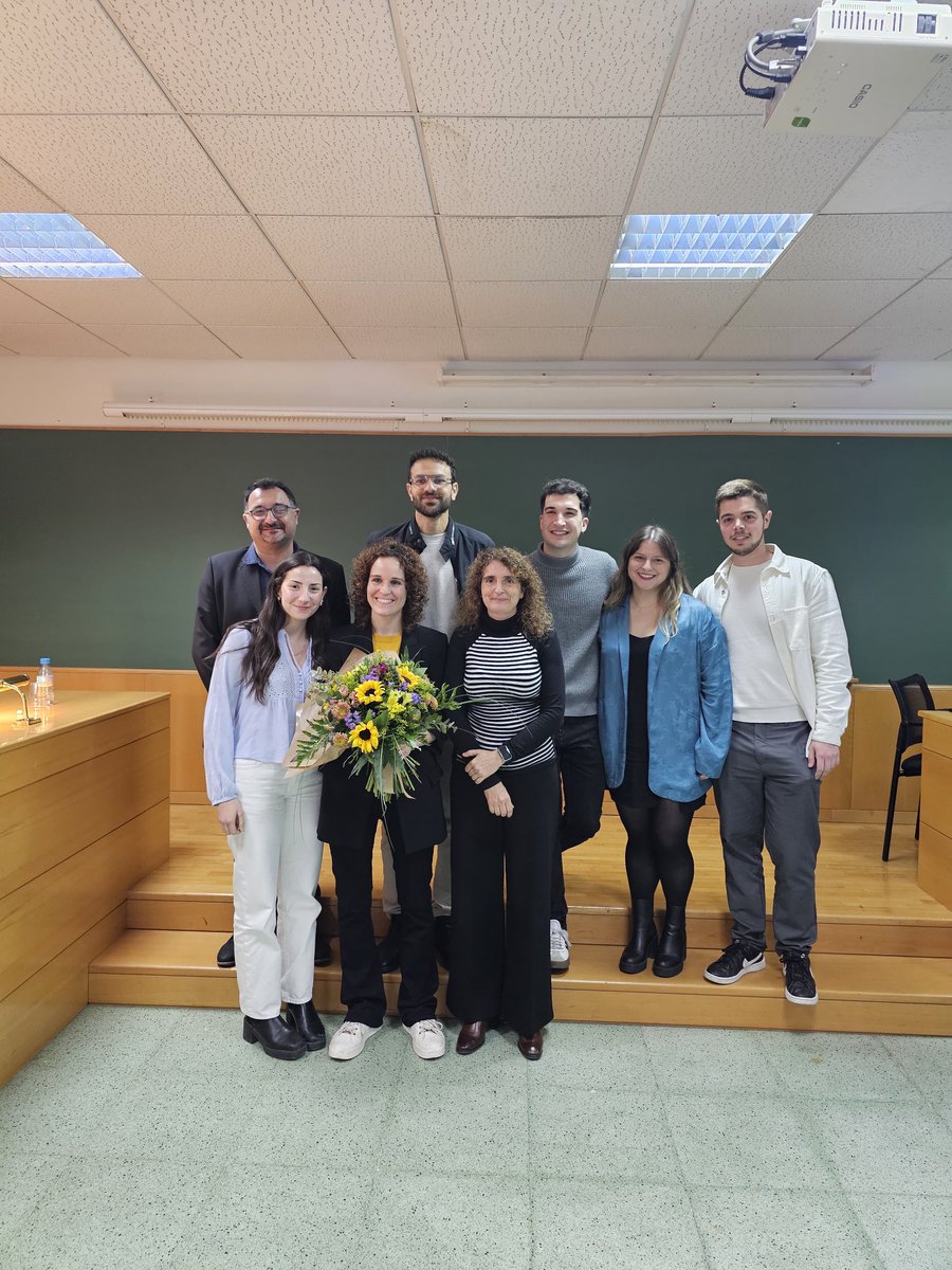 NuMeH_Group's tweet image. Exciting news! Yesterday Laia Gutierrez successfully defended her PhD thesis. Congratulations on this achievement!👏🏻👏🏻👏🏻
@IISPereVirgili
@bioquimicaURV @TecnATox