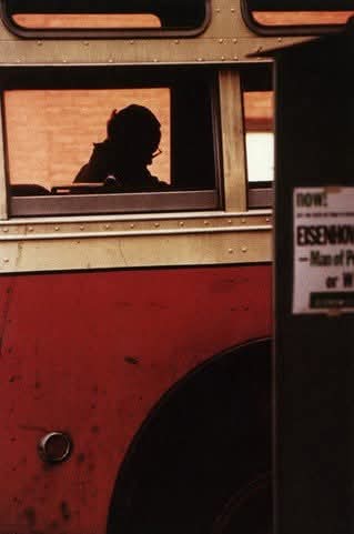 Saul Leiter, Bus, New York, 1954