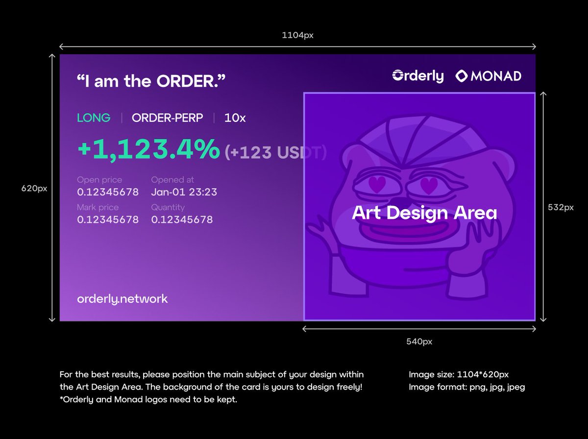 MON x $ORDER There is an easy way to get some $$ 👇 • Are you into Monad  and $MON? • You can draw or design pictures? • Create some art for