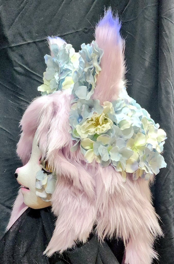 ✨️Furry JOA : Sports
[B1] BAD PAW Co. 판매될 프리메이드 퍼슈트 &lt;소란&gt;입니다🩵
헤드 온리 구성이며, 구매 후 원하실 경우 미니 파셜 세트를 할인 가격에 만들어 드립니다.

부스에 함께 전시된 퍼슈트는 함께 부스를 사용하는 작가의 상품이므로 유의해주시길 바랍니다!!