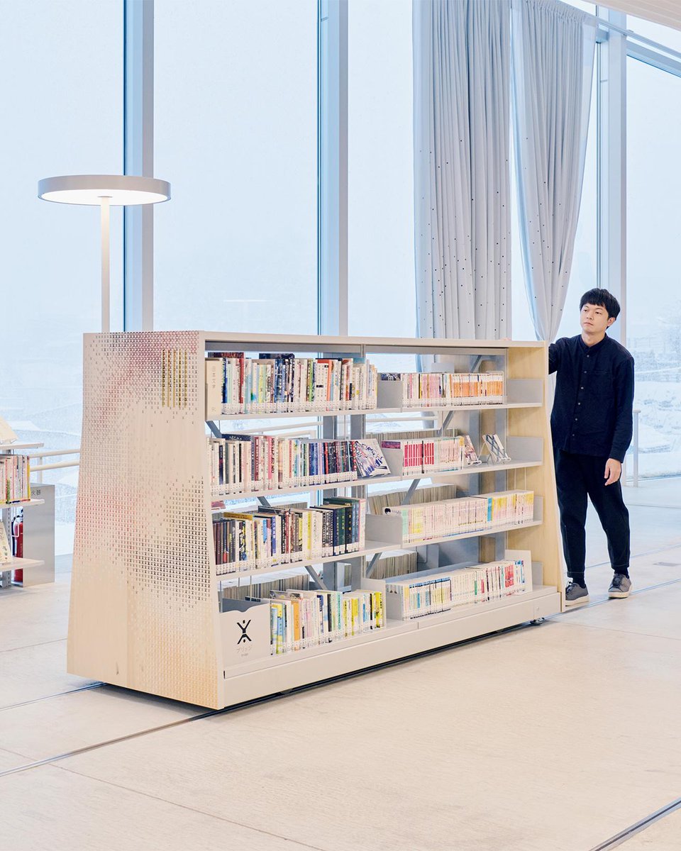 雨田存稿　藤山工業図書館　H 建築家・平田晃久が手がけた図書館は書架や家具が動く!? 発売中の