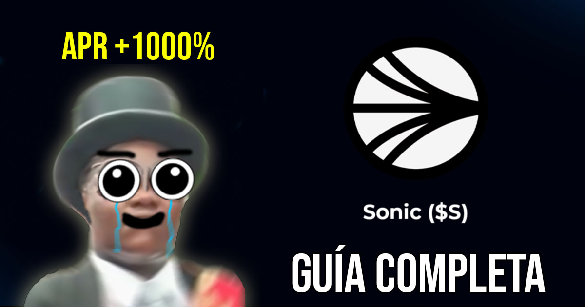 ⚠️GUÍA COMPLETA AIRDROP $SONIC 

APRs Brutales
200M de token Sonic se repartirán en Junio

No pierdas el tiempo y empieza ya a farmear puntos

👇🧵