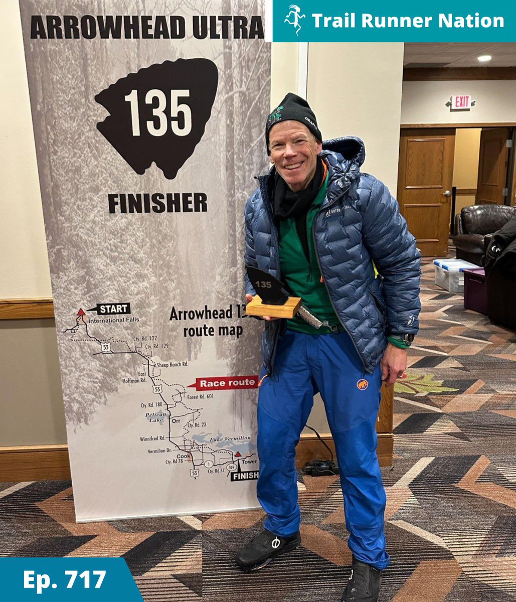 New Episode Out Now! 🎙️

Ultimate Endurance Meets Community Spirit at Arrowhead 135 with @dieselsan and <a href="/tfletcher11/">tammy fletcher</a> 

Listen now to dive into the grit, the gear, and the unbreakable spirit of endurance racing!

trailrunnernation.com/2025/02/ep-717…

#Arrowhead135 #EnduranceRacing #Podcast