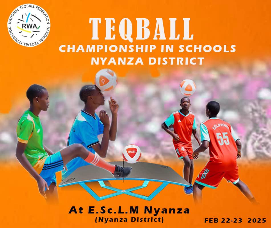 Ferwateq's tweet photo. We are excited to announce a Teqball Tournament happening on February 22-23, 2025, in Nyanza District! 🏆🔥
🎯 Theme: Teqball tournament in Schools – Nyanza District
Join us as we promote Teqball among schools, foster sportsmanship, and bring the community together. https://t.co/HN0KZCLlL9