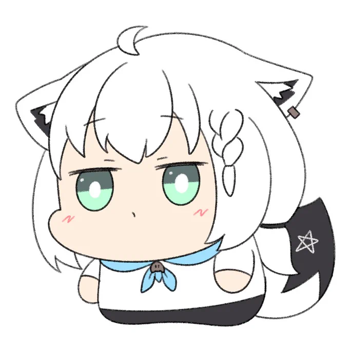 もちフブキ#絵フブキ 
