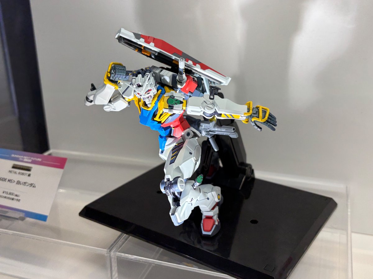 新品未開封　L ROBOT魂 ＜SIDE MS＞ 白いガンダム METAL ROBOT魂 ＜SIDE MS＞ 白いガンダム【2次：2025年10月発送