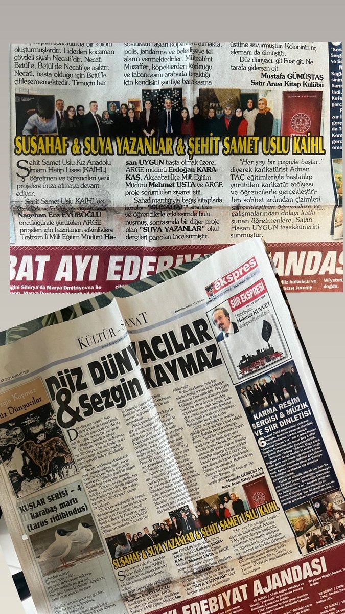 Akçaabat Şehit Samet Uslu Kız Anadolu İmam H.L. tweet media