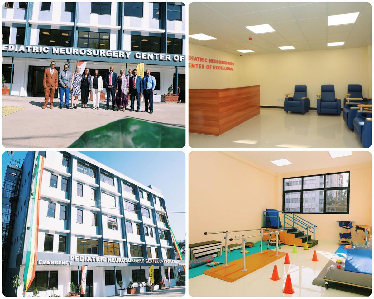 AdanechAbiebie's tweet image. ዛሬ ማለዳ በዘውዲቱ መታሰቢያ ሆስፒታል የገነባነውን እና ለሀገራችን የመጀመሪያ የሆነውን የህጻናት የነርቭ እና ህብለሰረሰር ቀዶ ጥገና ህክምና የልህቀት ማዕከል አስመርቀናል።
ዘመናዊ የህክምና መሳሪያዎች የተሟሉለት ይህ የልህቀት ማዕከል በዓመት…