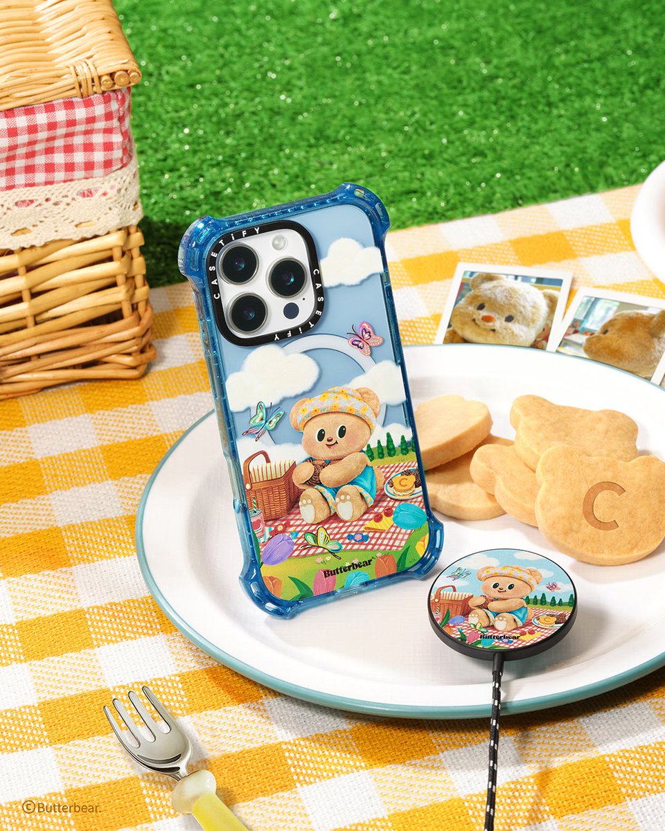 春のデザートパラダイスへ、Butterbear | CASETiFYといっしょに