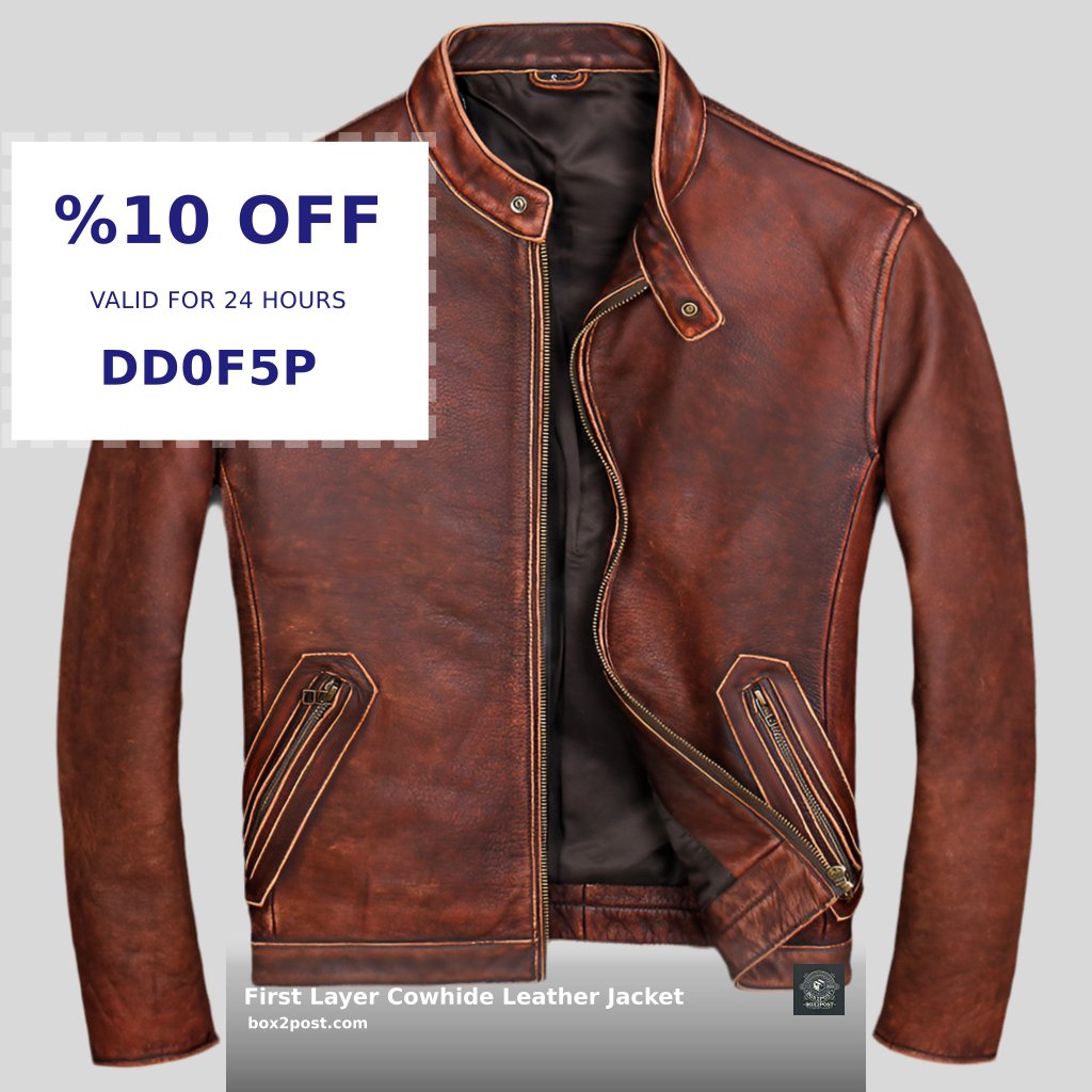 box2post's tweet photo. 🚨Upgrade your style game with our First Layer Cowhide Leather Jacket! 🚨 Short, sleek, and effortlessly chic! Available in bold colors and multiple sizes! Perfect for the trendsetter in you. Shop now and embrace elegance—only £120.00! 💥 https://t.co/4C4AwcUPvl #LeatherLove https://t.co/BOCgBcSxsb