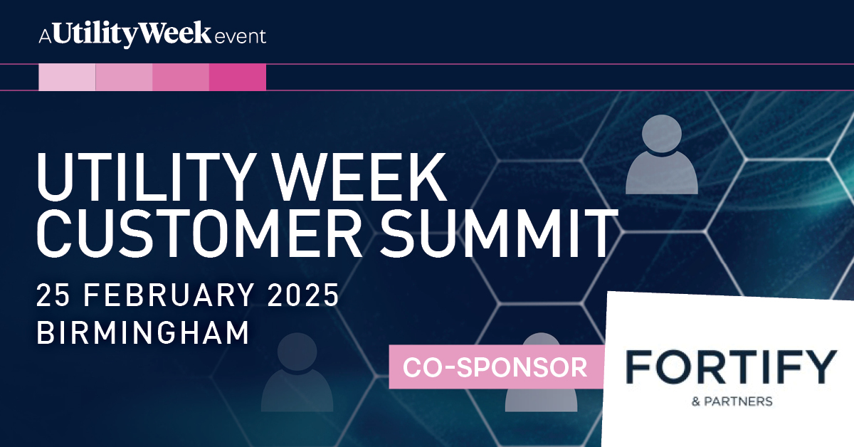 UtilityWeek's tweet image. We're pleased to announce that Fortify &amp;amp; Partners are a co-sponsor for the Utility Week #CustomerSummit. Attend the event to hear their insight on the Fireside chat "Using data and technology to drive action and behaviour changes" Find out more and book here: