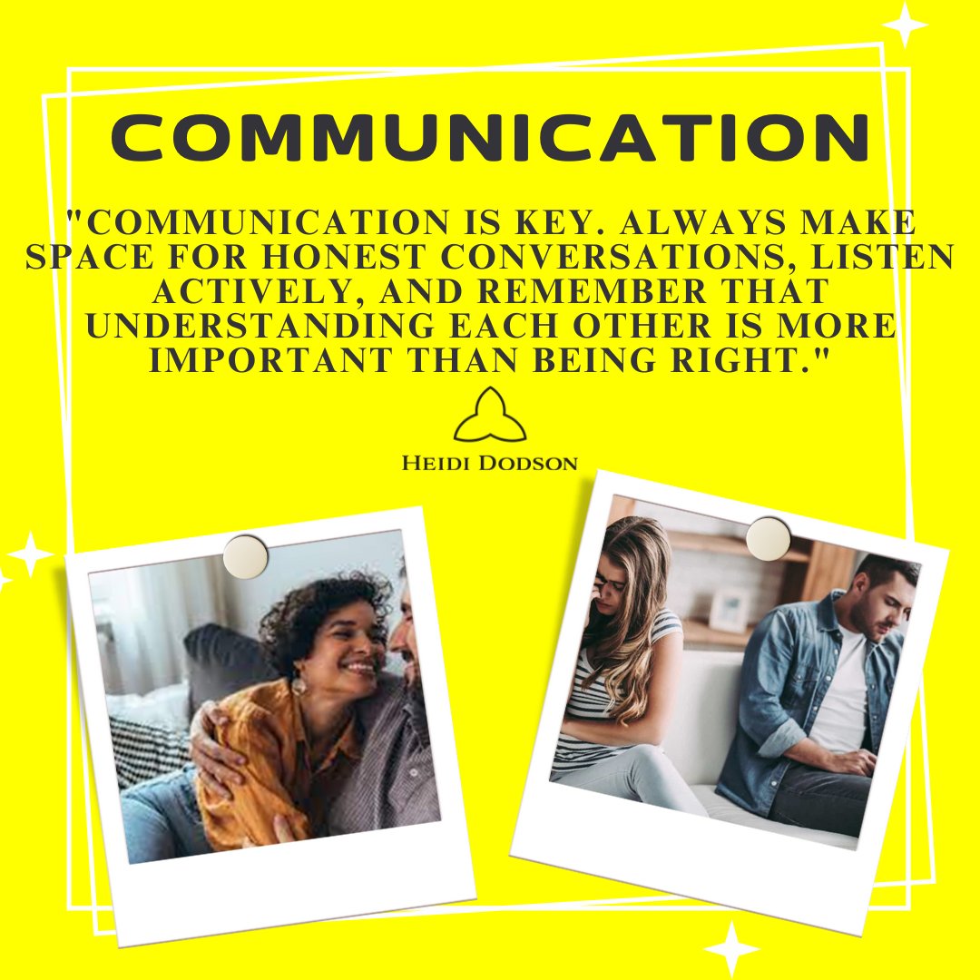 Communication holds everything together. It’s not just about talking but also using active listening, understanding, and being open. When we communicate honestly and openly, we build trust, resolve conflicts, and grow closer. 

#communication