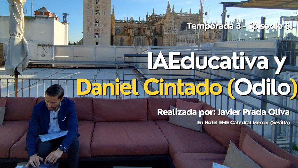 Daniel_Cintado's tweet photo. 🚀 ¡Mi primera entrevista en un podcast!🎙️ 
 Tuve el placer de hablar en IA Educativa sobre cómo la tecnología en general, y la #IA en particular, están transformando la educación. ¡Una experiencia increíble!
🎧 Escúchalo aquí 👉🏼 https://t.co/j8MS5c9PAN

#IA #Tecnología #Podcast https://t.co/yvkcjdcXmG